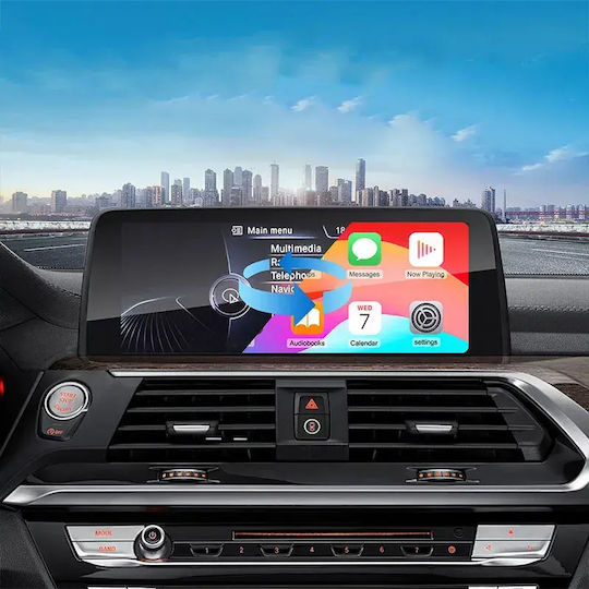 Digital Iq Bm 005w Cpaa Wireless Carplay Android Auto Box Bmw Mini Nbt System 2 Cameras Front Rear