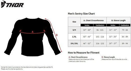 Thor Sentry Stealth Black Chest Protector