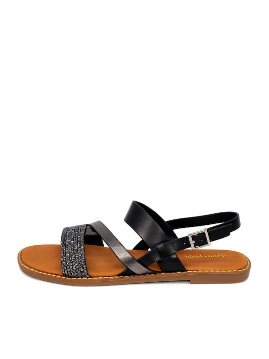 Sandale Casual Damă Negre SI-5207-26SA-Negru