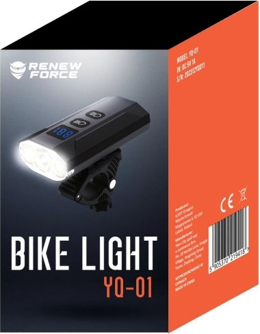 Renew Force Lumină Față Reîncărcabilă pentru Bicicletă