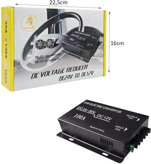 Ejc Transformator Convertor Auto Dc24v Dc12v 100a Reducător De Tensiune Auto Dc
