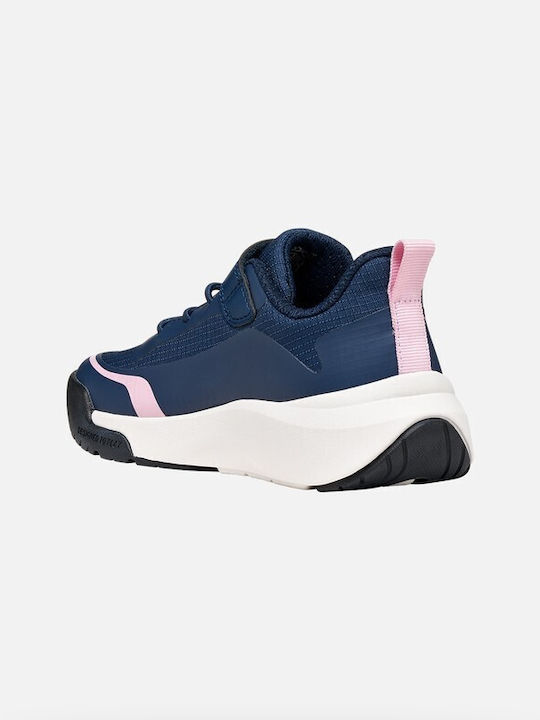 Kids Anatomic Sneakers with Hook & Loop Closure Blue
