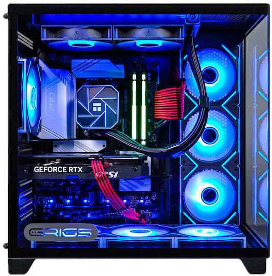 Deepcool Nova Max Гейминг Настолен Компютър (Ryzen 7-7700/32GB DDR5/2TB SSD/GeForce RTX 5060 Ti/Без Операционна Система)