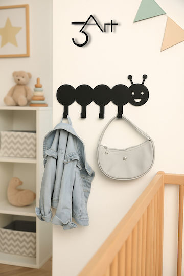 SteweHome Детска Закачалка Метална 12x10x10см.