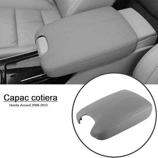 Husă de înlocuire pentru cotieră auto Husă de cotieră Honda Accord 2008 2009 2010 2011 2012 Culoare Gri