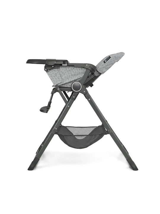 Kinderkraft Foldee Foldable Baby Highchair Grey