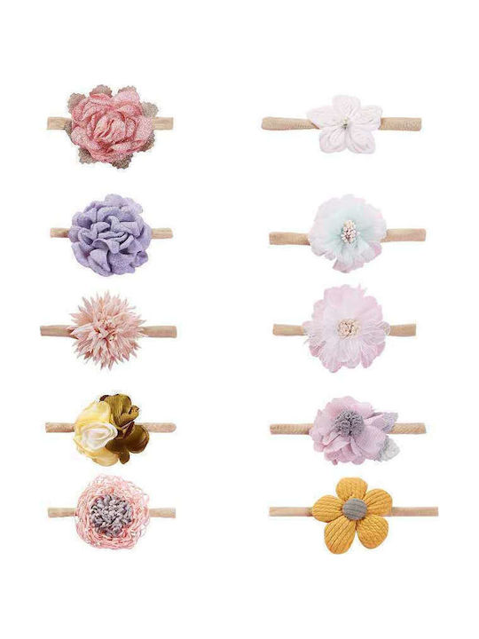 Intimonna Set with Baby Headbands 10 Pieces