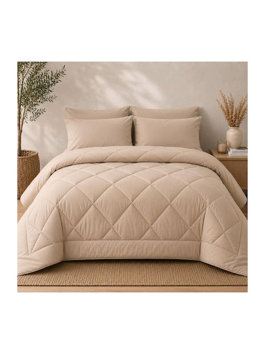 Astron Italy Übergröße Steppdecke 220x240cm Petrol 350 GSM