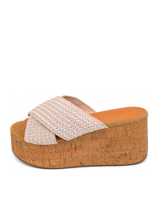 Sommer Damenplattformen Rosa SI-6971-26FL-Rosa