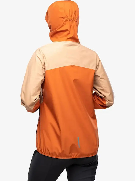 Damen Jacke Für Frühling - Herbst Orange