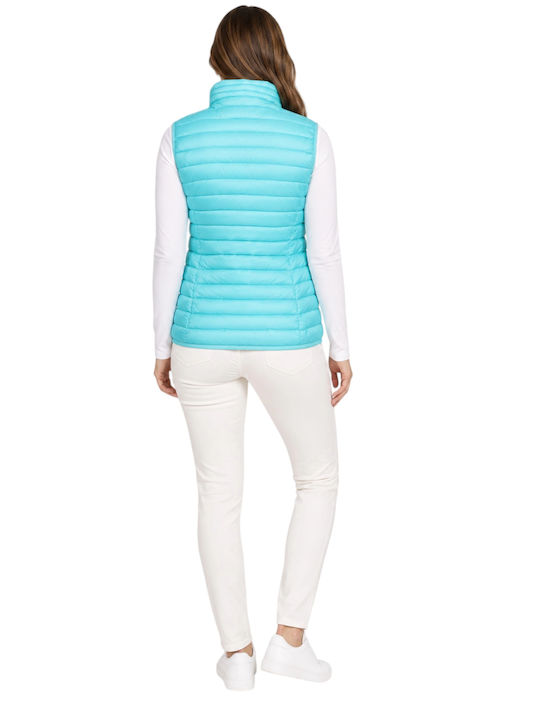 Women's Sleeveless Sports Jacket Light Blue