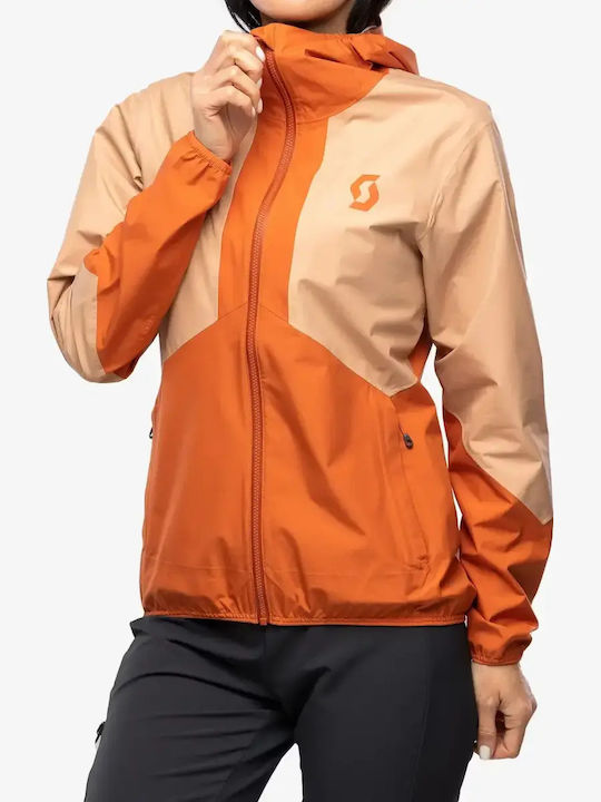 Damen Jacke Für Frühling - Herbst Orange