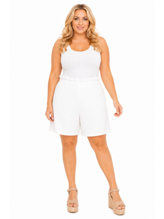 Women's Bermuda White SH-52461-26SO-WHITE