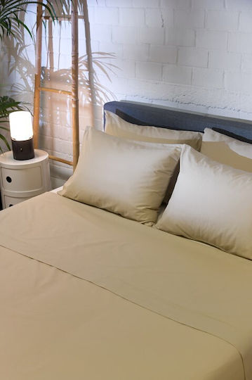Biocarpet Bed Sheet Set Naf Naf Hue Safari-Birch Single Bed Sheets 170x260cm