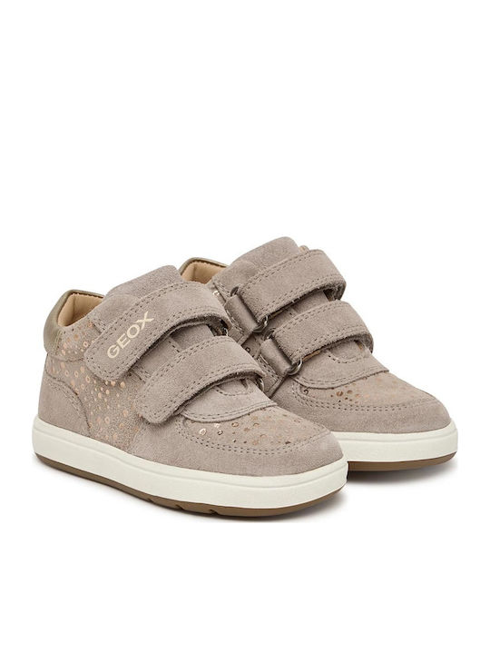 B Biglia Wildleder Kinderstiefel Beige