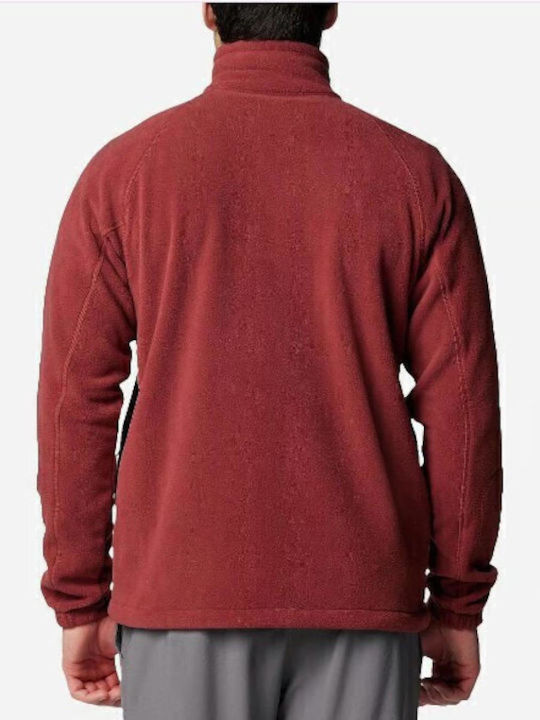 Fast Men's Fleece Jacket Brick Red