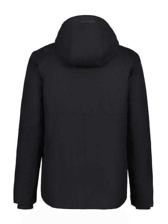 Waterproof and Windproof Black Jacket