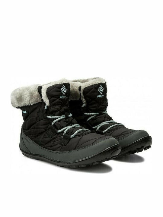 Детски Обувки За Планинарство Minx Shorty Водоустойчиви Черни
