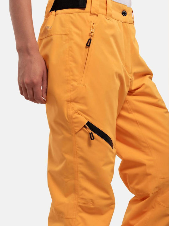 Icepeak Curlew 454040659-437 Damen Ski- und Snowboardhose Gelbe