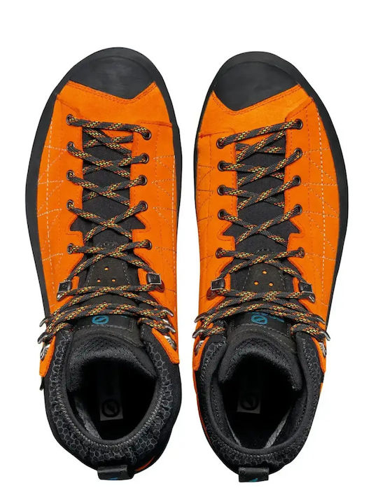 Scarpa Zodiac Tech Men's Hiking Boots Waterproof with Gore-Tex Membrane Orange