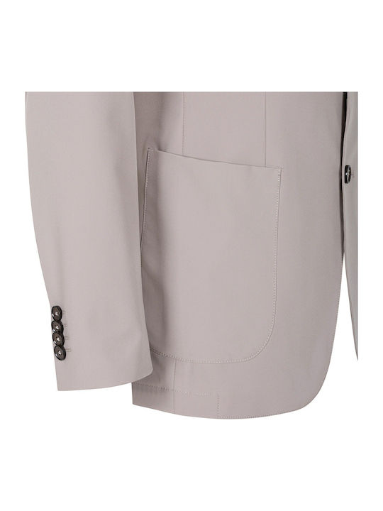 Jachetă De Costum Bej