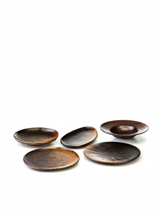 Verlo Fire Shallow Plate with Diameter 30.5cm