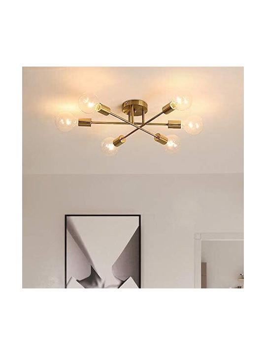Lightplanet Plafonieră de Tavan Aurie