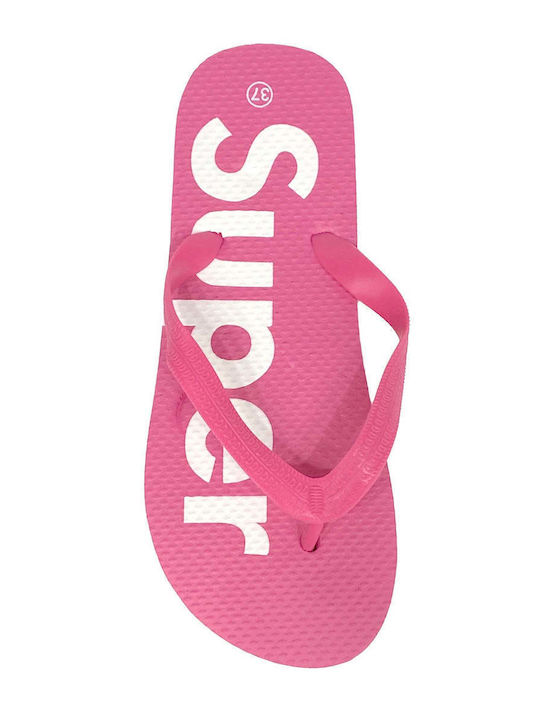 Flip-Flops In Fuchsia Colour