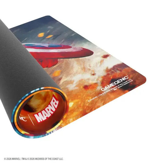 Gamegenic Shiny Game Mat Marvel Super Heroes Captain America Super-soldier