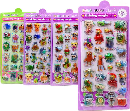 Justnote Animal Stickers 12 pcs