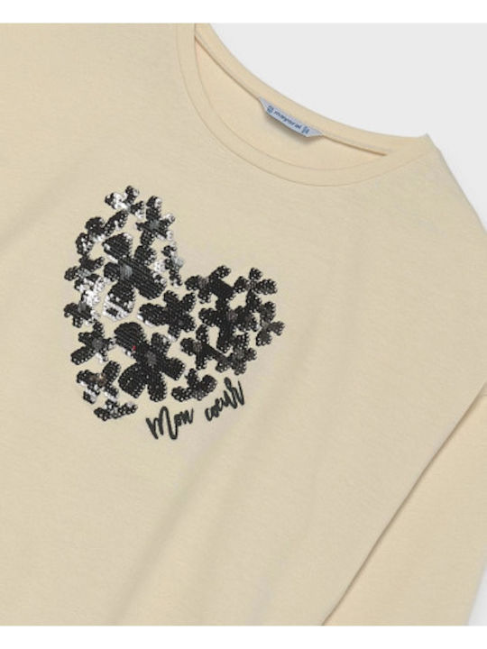 Mayoral Kids Long-sleeved Sweater Beige