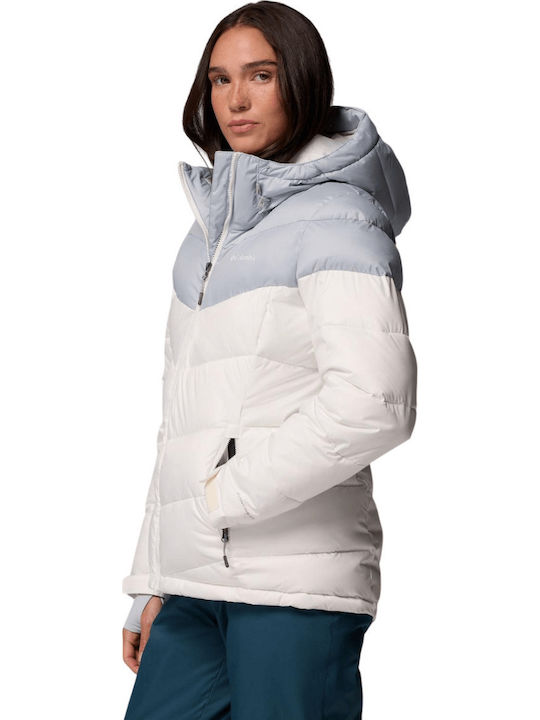 Columbia Abbott Peak Ii Insulated 2105111-125 Jachetă Pentru Femei Pentru Ski și Snowboard Albă Columbia Abbott Peak Ii Insulated 2105111-125 Jachetă Pentru Femei Pentru Ski și Snowboard Albă