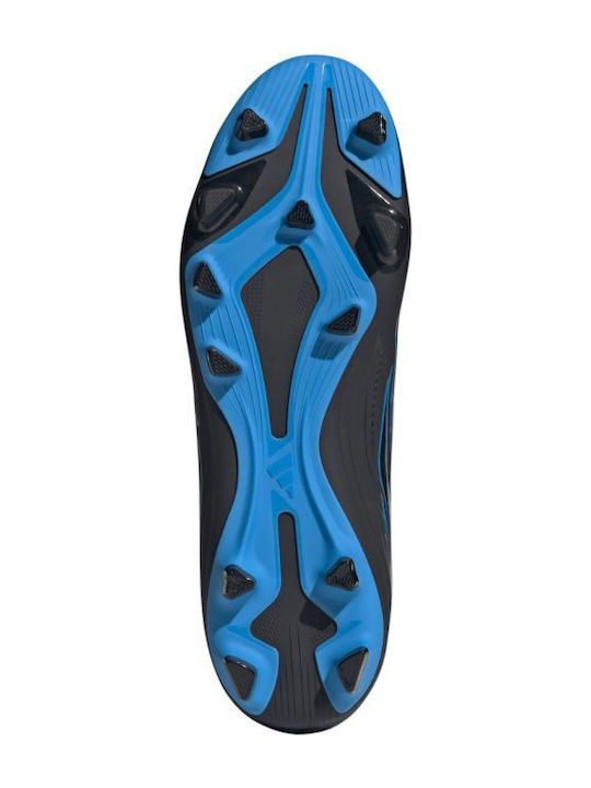 adidas F50 Hyperfast Club FG/MG Футболни Обувки С Бутони Черни