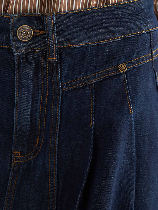 Denim Mini Rock Blau