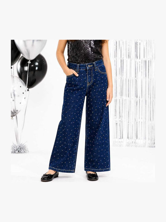 Nek Kids Wear Kids' Jeans Trousers Navy Blue