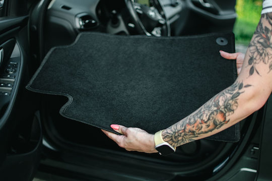 Basic Schwarze Veloursmatten Bmw X1 U11 Kreuzung 2022
