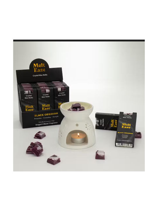Dragon's Blood Black Obsidian Crystal Wax Melts 50gr Ancient Wisdom
