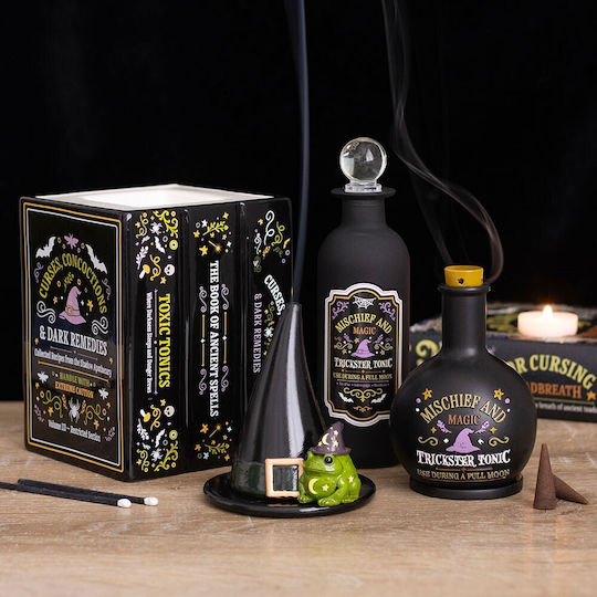 Хелоуин Котлон За Етерични Масла И Wax Melts Witch's Apothecary