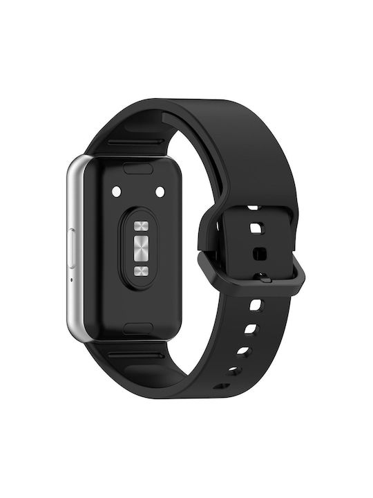 Λουράκι Θήκη Σιλικόνης σε Μαύρο χρώμα για Samsung Galaxy Fit 3
