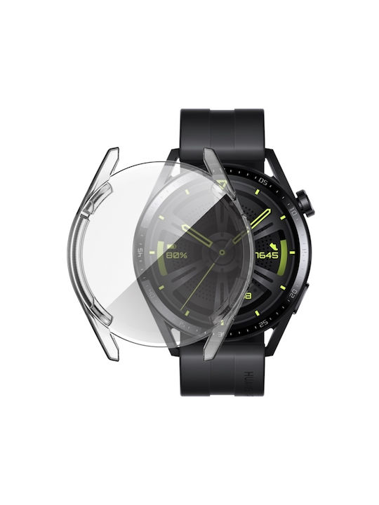 Силиконов калъф в сребрист цвят за Huawei Watch GT 3 42мм