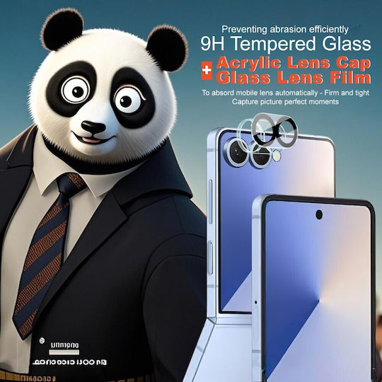 Imak Mobile Camera Protector Tempered Glass Black for Samsung Galaxy Z Flip8 5g