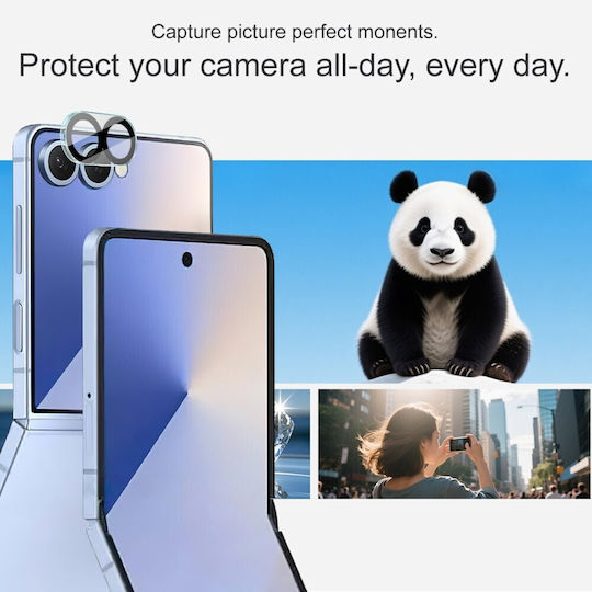 Imak Mobile Camera Protector Tempered Glass Black for Samsung Galaxy Z Flip8 5g