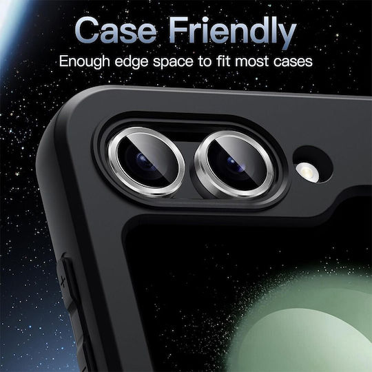 Enkay Camera Protection Tempered Glass Silver for Samsung Galaxy Z Flip8 5g