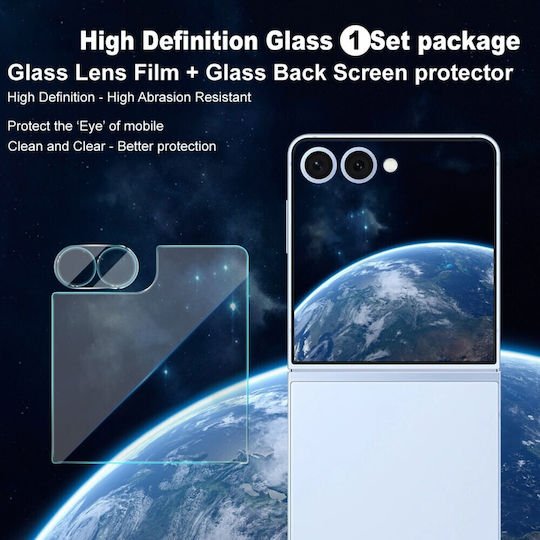 Imak Mobile Camera Protector Tempered Glass Transparent for Samsung Galaxy Z Flip8 5g