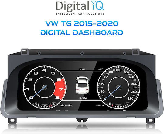Digital Iq Dyl 742_dc 12.3" Digital Instrument Cluster Vw T6 Mod 2015-2019 Hdmi Input