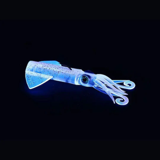 JLC Xipi Evo Body Squid Jig Fluorescent 14cm Real Brown
