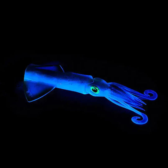 JLC Xipi Evo Body Squid Jig Fluorescent 14cm Real Brown