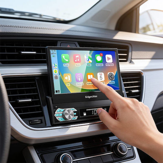 Radio auto Kruger&matz Km2018 7" Ecran Retractabil Carplay Androidauto