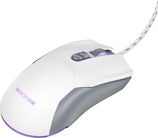 Borofone BG18 Wired White Mouse