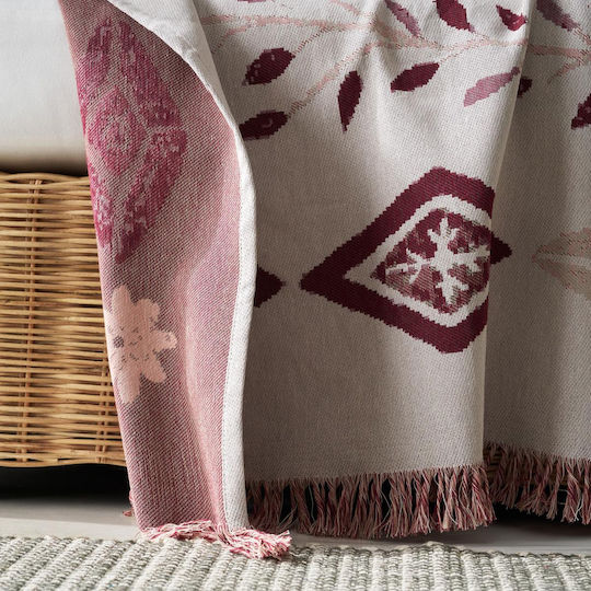 Gofis Home Ishara Покривка За Фотьойл 180x210 См Череша